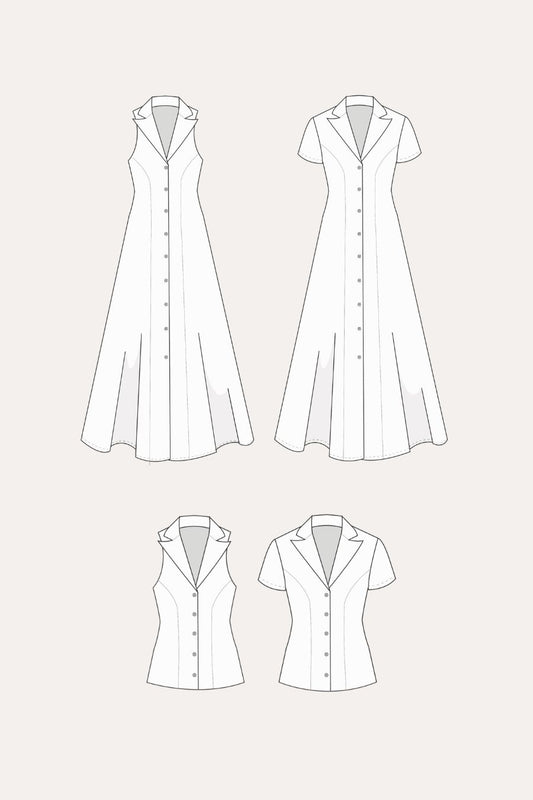 Diana dress PDF & Paper Pattern