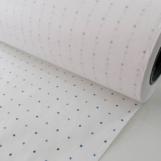 Spot and cross pattern paper