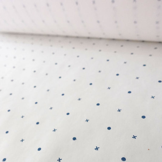 Spot and cross pattern paper