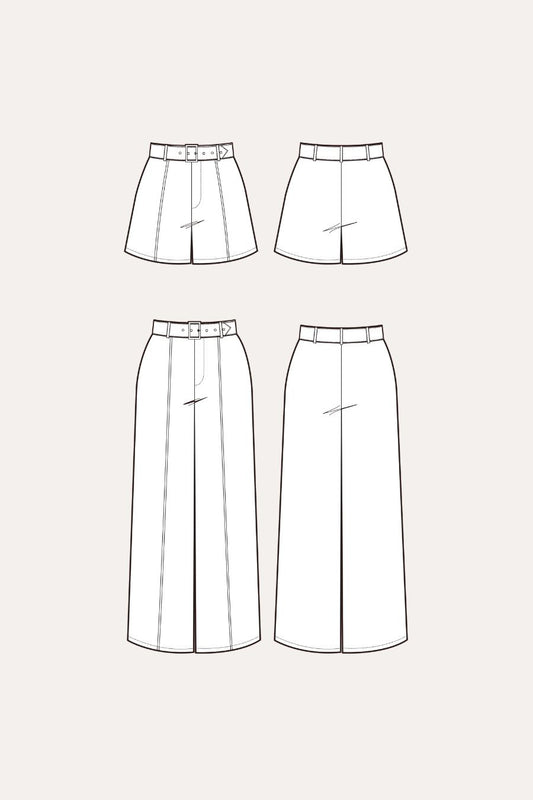Riviera Trousers PDF & Paper Pattern
