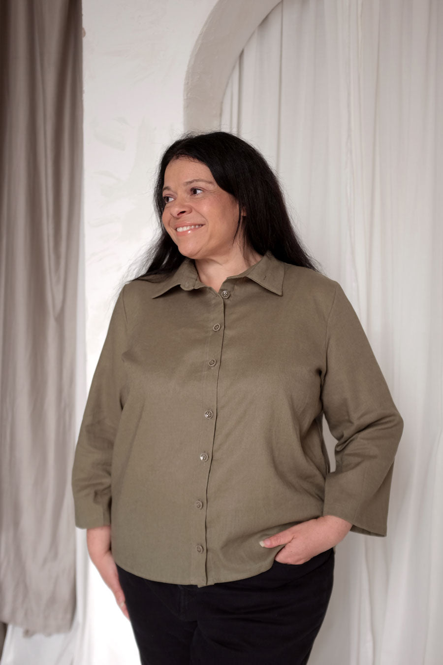 Hampton dress & shirt PDF & Paper Pattern