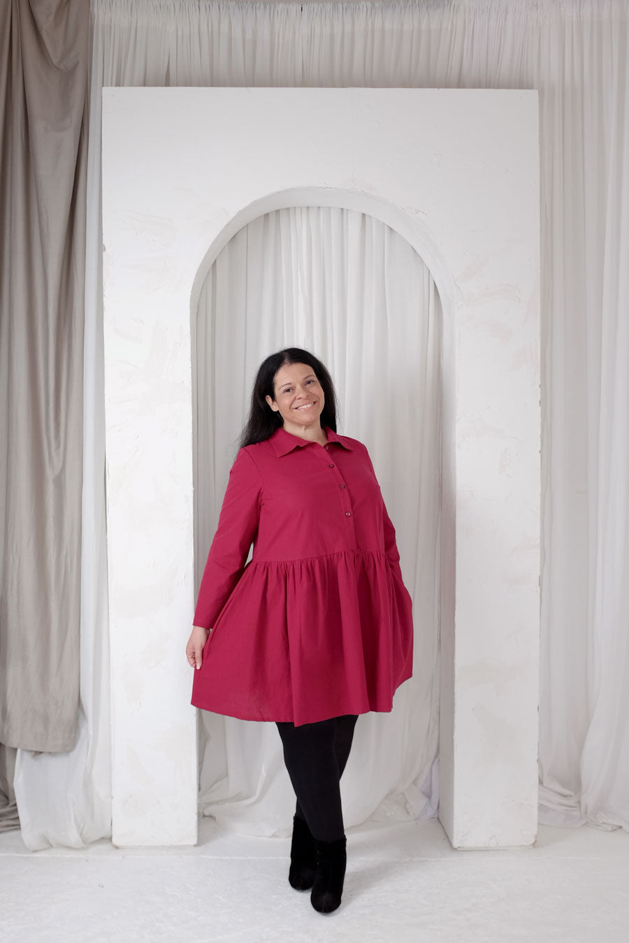 Hampton dress & shirt PDF & Paper Pattern