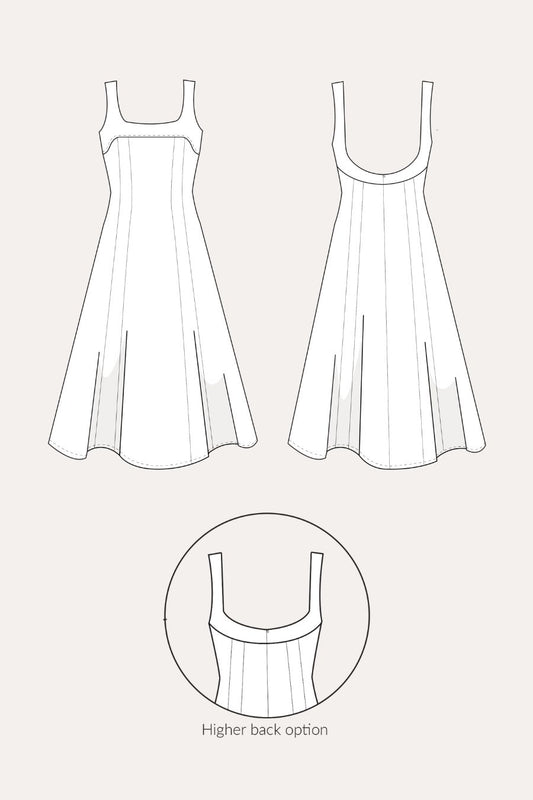 Lucia dress PDF & Paper Pattern