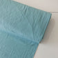 100% Washed Cotton Fabric Aqua - per half metre