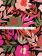 Autumn floral (black base) LENZING™ ECOVERO™ - per half metre