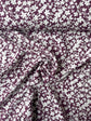 Berry Floral Viscose Stretch - per half metre