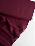 Bordeaux stonewashed linen - per half metre