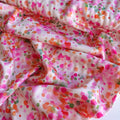 Confetti Viscose Sateen Fabric - per half metre
