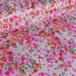 Confetti Viscose Sateen Fabric - per half metre