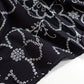 Black Cutwork Cotton Fabric - per half metre