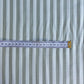 Yarn Dyed Stripes Viscose Fabric Green - per half metre