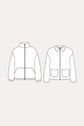 Margot fleece/jacket PDF & Paper Pattern