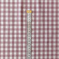 Mauve Gingham 100% Cotton Fabric - per half metre