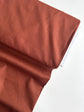 Rust stonewashed linen - per half metre