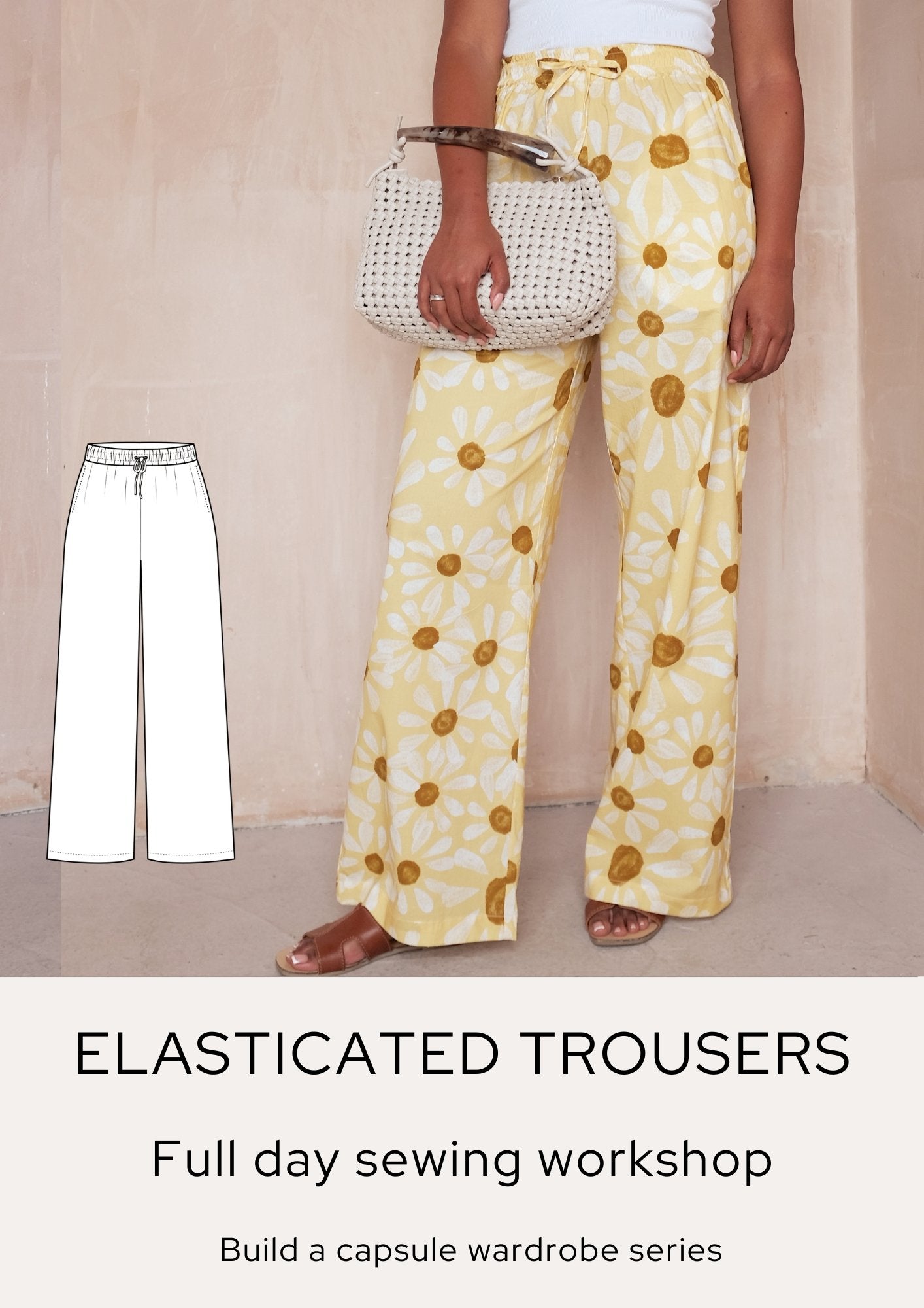 The Everyday Trousers Sewing Workshop - Full day - £85