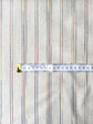 Multi Stripe Linen Look Fabric - per half metre
